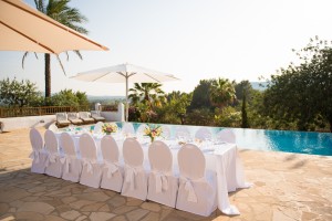 Trouwen in een villa op Ibiza