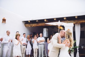 Trouwen in een villa op Ibiza